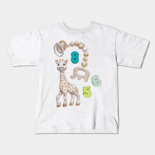 Baby Toys Illustration Kids T-Shirt